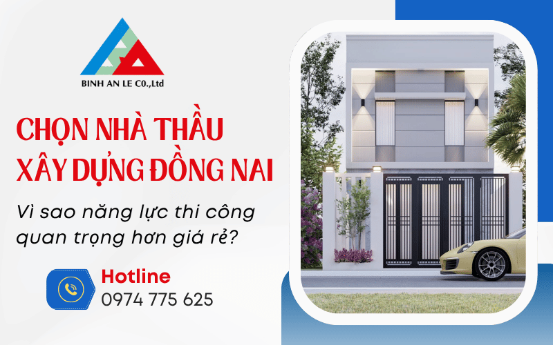 nhà thầu xây dựng Đồng Nai