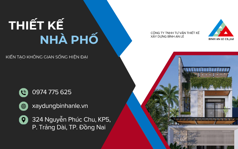 Mẫu thiết kế nhà phố hiện đại và ấn tượng