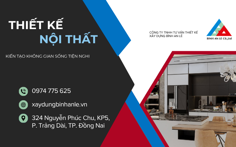 Thiết kế nội thất phòng khách hiện đại và tiện nghi