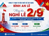 THÔNG BÁO NGHỈ LỄ QUỐC KHÁNH 2/9/2026