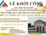 DỰ ÁN NHÀ ANH CHÍNH TẠI TAM PHƯỚC