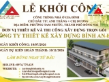 DỰ ÁN NHÀ ANH THẮNG TẠI TAM PHƯỚC