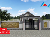 DỰ ÁN : NHÀ CẤP 4 MÁI THÁI
