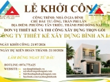 DỰ ÁN NHÀ CHÚ LÂN TẠI TÂN TRIỀU