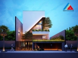 9 mẫu biệt thự đẹp hiện đại, Mẫu nhà phố đẹp