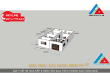 Thiết kế nhà cấp 4 đẹp 8×12