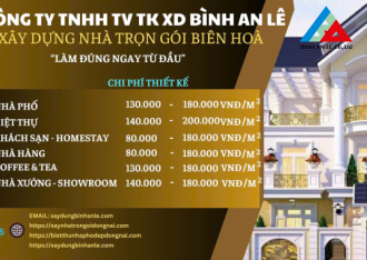 Báo Giá Xây Nhà Phố 3 Tầng Trọn Gói Tại Biên Hòa: Dự Toán Chi Tiết 2026