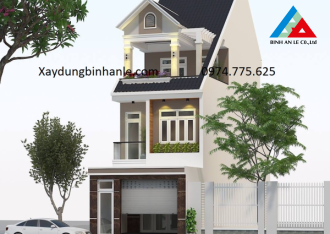 Nhà Phố 2 lầu 1 trệt