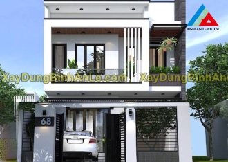 9 mẫu thiết kế nhà phố 2 tầng đẹp