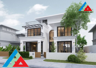 BIỆT THỰ 2 TẦNG PHONG CÁCH TÂN CỔ ĐIỂN DẠNG MINI HIỆN ĐẠI CÓ PHÒNG GIẢI TRÍ