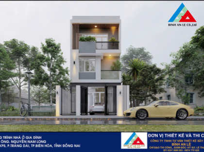 XÂY NHÀ TRỌN GÓI TẠI LONG THÀNH: QUY TRÌNH THIẾT KẾ 3D, DỰ TOÁN VÀ THI CÔNG TRỌN GÓI