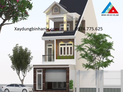 Nhà Phố 2 lầu 1 trệt