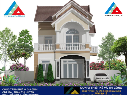 DỰ ÁN: Nhà Cô: Trần Thị Huyền - Bình Dương