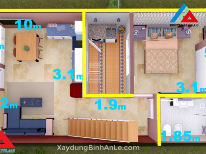 DỰ ÁN NHÀ Ở: 5X10