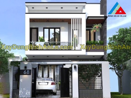 9 mẫu thiết kế nhà phố 2 tầng đẹp