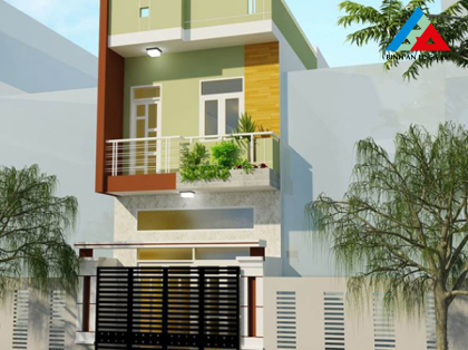 XÂY NHÀ ỐNG 2 TẦNG TIẾT KIỆM CHI PHÍ ĐẸP