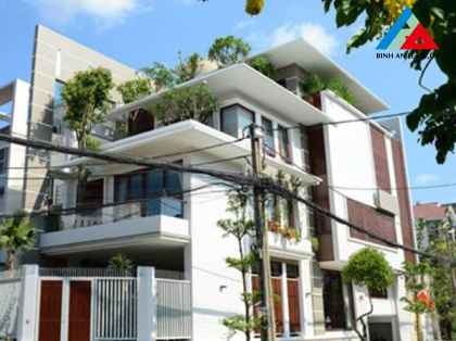 XÂY NHÀ PHỐ 2 MẶT TIỀN ĐẸP