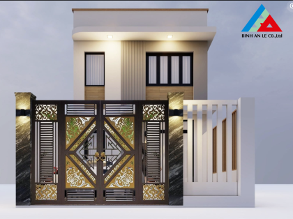 NHÀ PHỐ 2 TẦNG PHONG CÁCH TỐI GIẢN