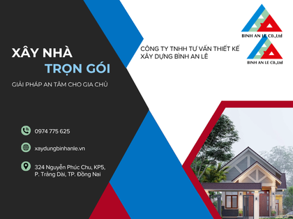 XÂY NHÀ TRỌN GÓI – GIẢI PHÁP AN TÂM CHO GIA CHỦ